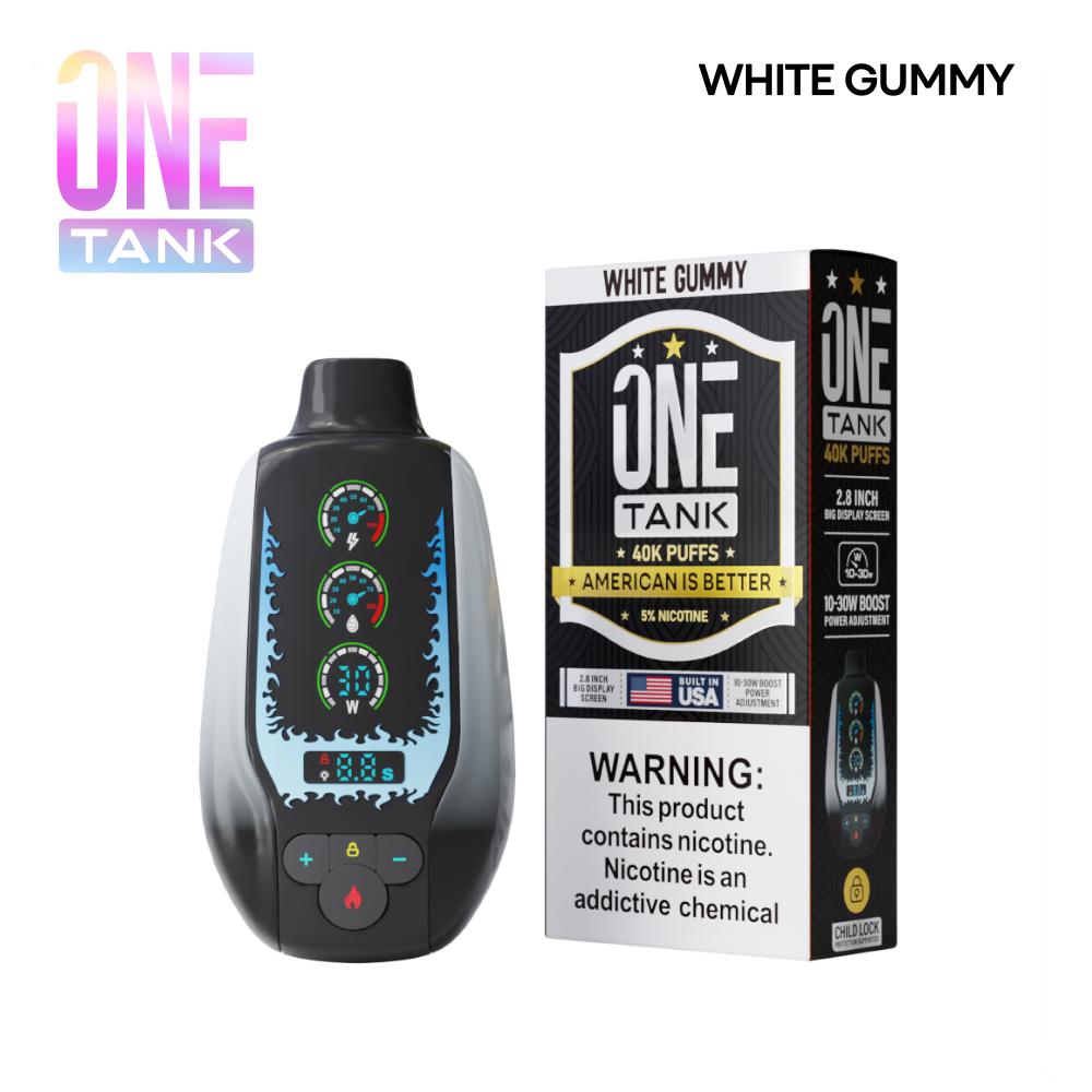 One Tank, White Gummy
