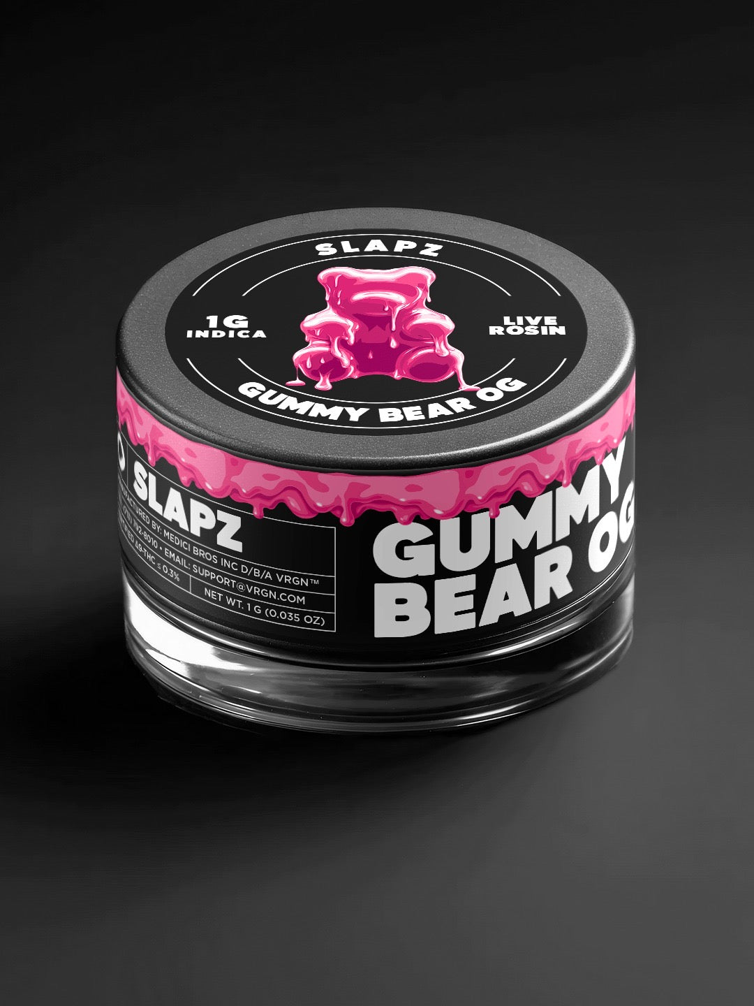 Gummy Bear OG                        Live Rosin