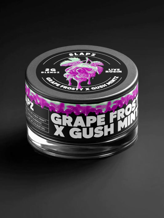 Grape Frosty x Gush Mints Live Rosin
